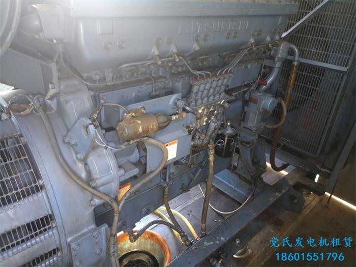 常州新北發(fā)電機出租租賃三菱400kw靜音柴油發(fā)電機組租賃