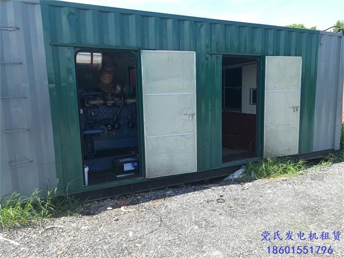 常州金壇發(fā)電機出租租賃三菱400kw靜音柴油發(fā)電機組租賃